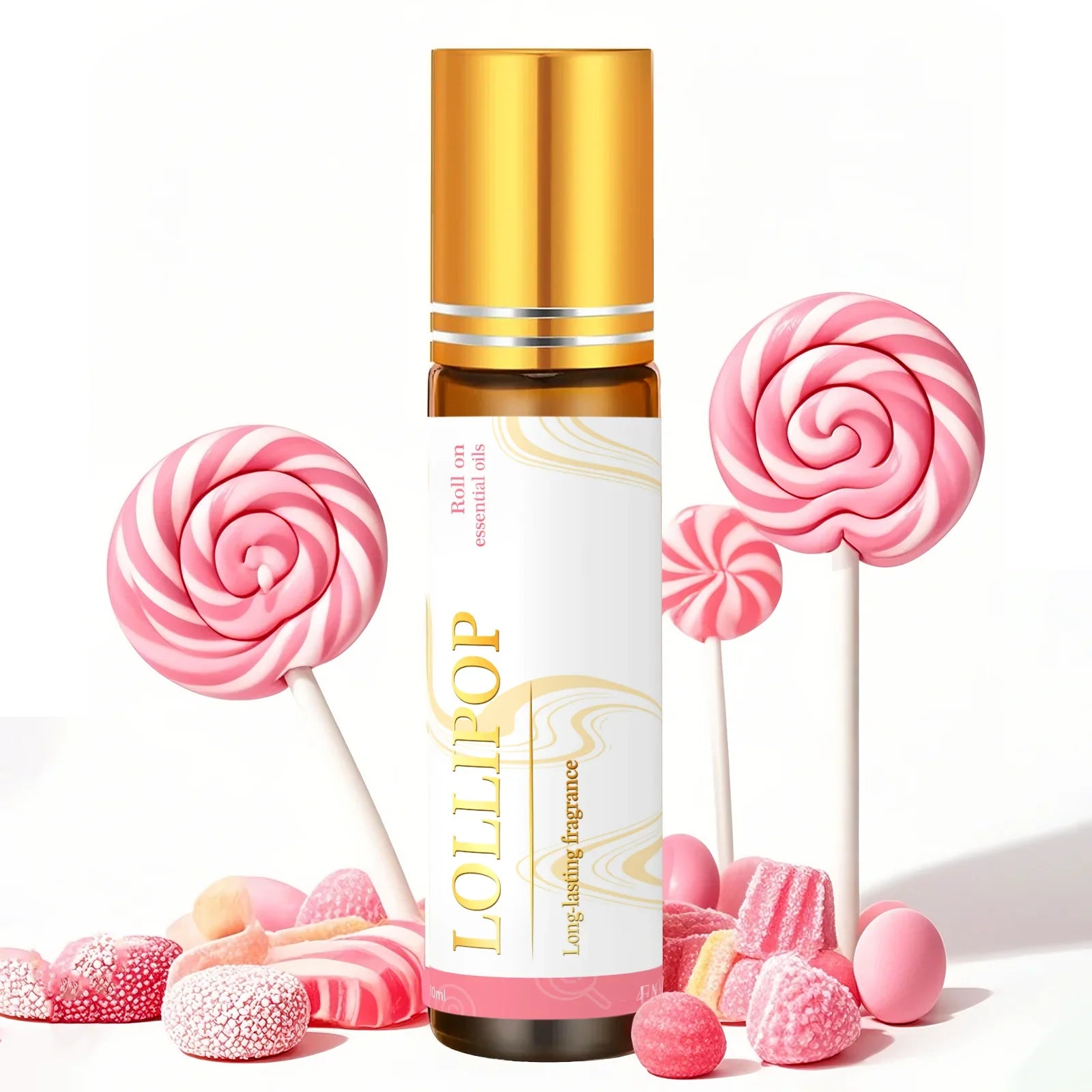 10ml Lollipop Roller Essential Oils Women's perfume Massage body oils Skincare Holiday gifts Nail care Moisturizing