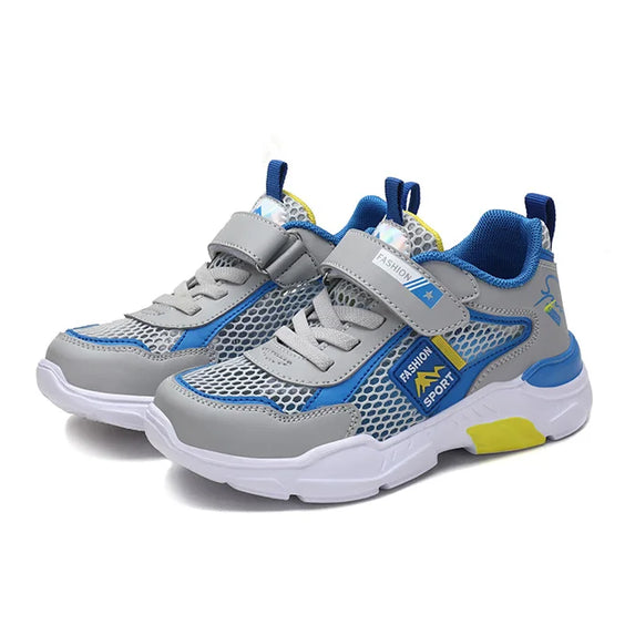 Single Net Children's Shoes Boys Sneakers Summer Breathable Non-slip Surface Girls Casual Tennis Sports Running Outdoor Shoes