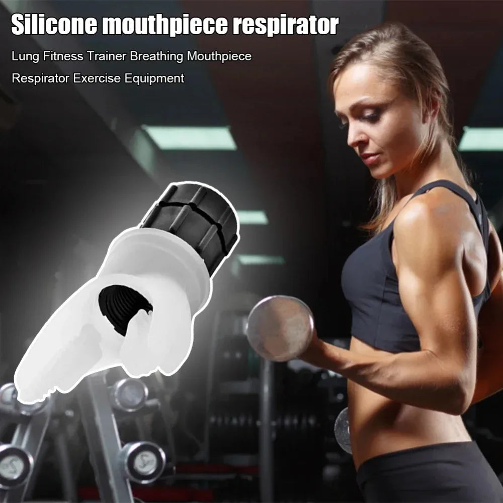 New Portable Lung Capacity Abdominal Breathing Trainer With Adjustable Resistance Lmprove Your Lung Capacity And Sleep Quality