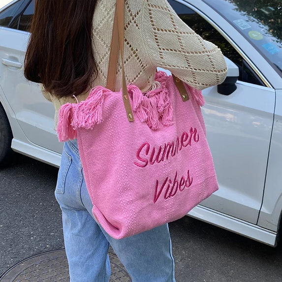 HOT Women Foldable hobo Bags Classics Lady Tote Bag Embroidered Shoulder Bags  Fashion Nylon Handbag Bag for travel