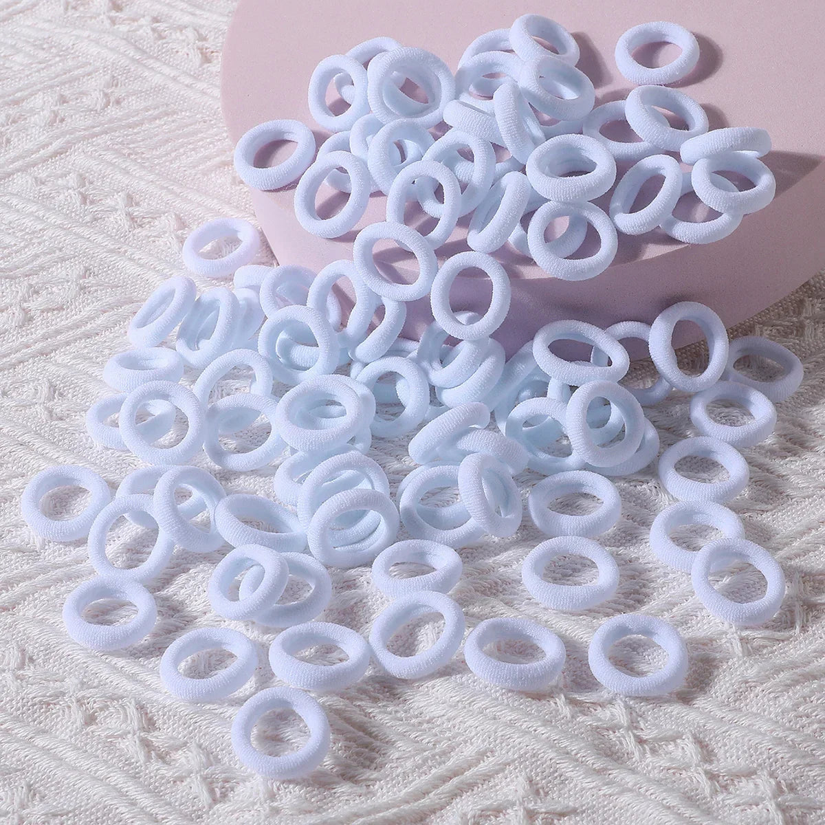 100/300/500pcs Girls Elastic Hair Bands Children Ponytail Hold Hair Tie Rubber Band Scrunchie Kids Hair Accessories for women