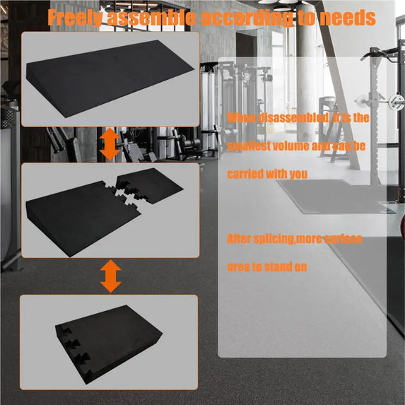 Squat Wedge Block Calf Wedge Stretching Block Detachable Foot Exercise Wedge Block Non-slip Calf Wedge Stretching Block For Foot