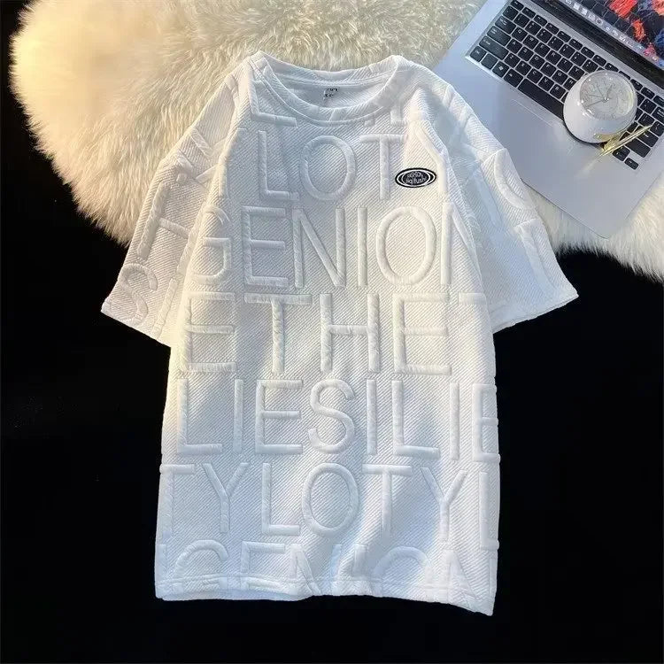 Trendy Casual Suit Men's Fashionable Five-piece Set Elegant Summer Simple Style Loose Fitting Long Sleeve Business Attire