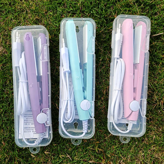 3 in 1 Hair Iron High Quality flat iron Straightening hot comb mini professional hair straightener & Curling Iron Styling Tools