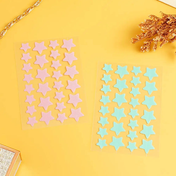 5/6ps Color Star Invisible Skin Care Patch PE Material Waterproof A Variety Of Colors To Choose