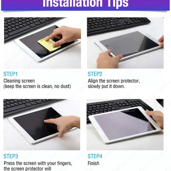 Tempered Glass Screen Protector For Samsung Galaxy Tab S6 Lite A9 Plus S8 S9 Plus Ultra S7 Fe S9 Fe 12.4 A8 Film