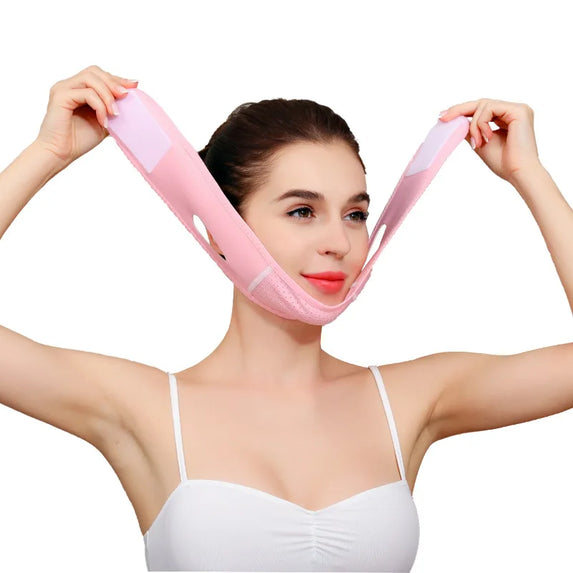 Thin Face Bandage V Face Lift Tightening Mask Facial Wrinkles Anti Sagging Facial Shaping Face Shield Improvement Double Chin