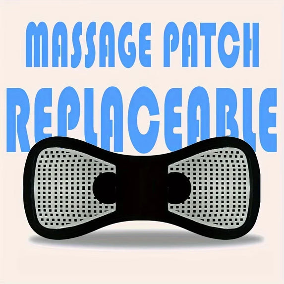 8 Modes Rechargeable Neck Massager with Remote Control EMS Low Frequency Pulse Massager For Muscle Relaxation Relief The Pain