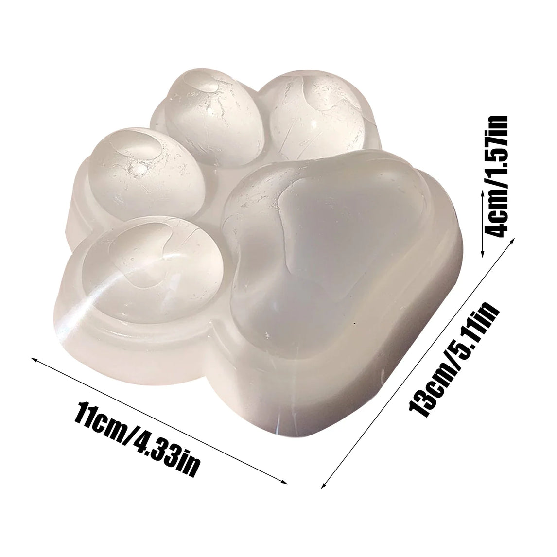 Cat Paw Squeeze Toy  Large Squeeze Cat Paw Toys Silicone PVC  Toys Sticky Soft Pinching  Decompressing Toy for Stress Relief