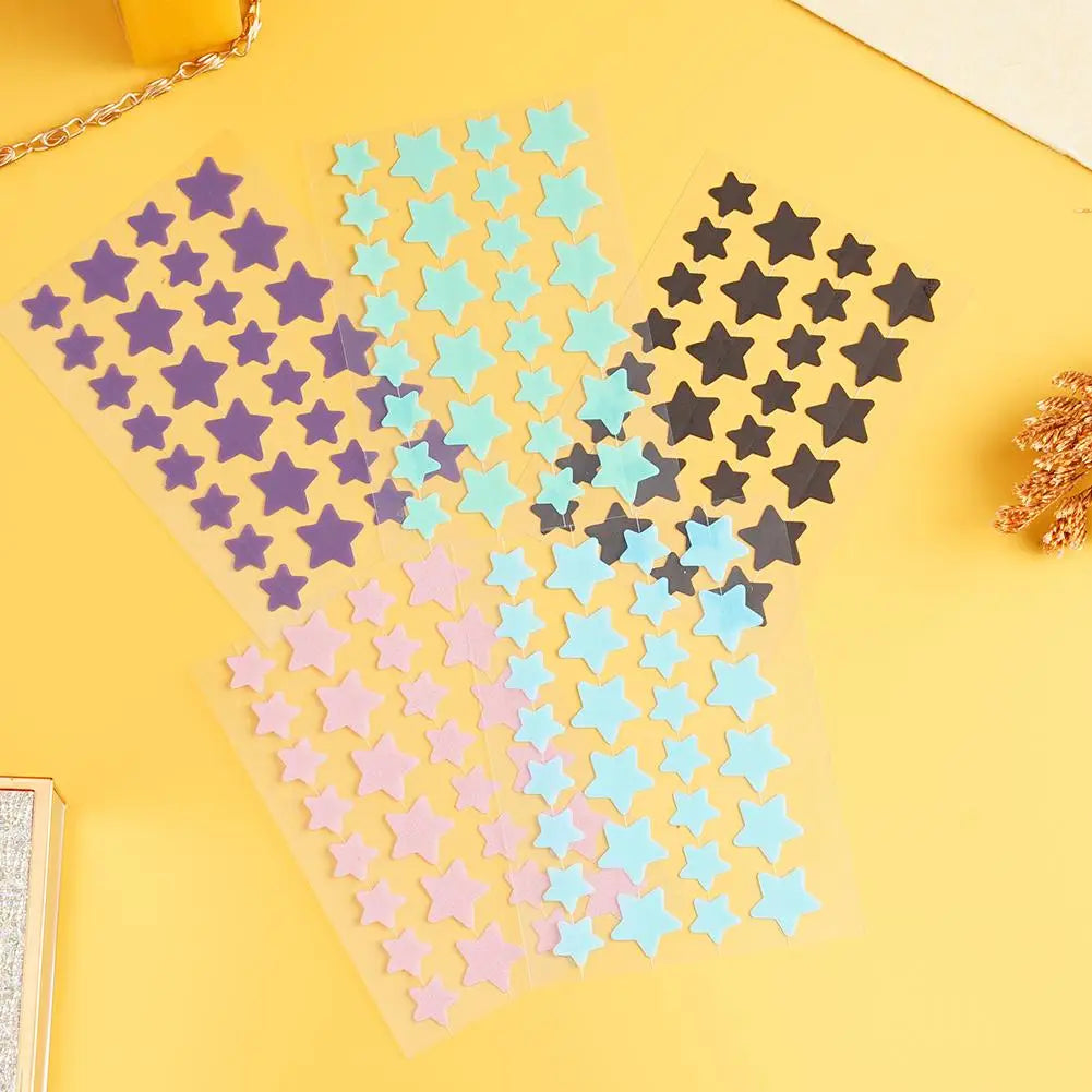 5/6ps Color Star Invisible Skin Care Patch PE Material Waterproof A Variety Of Colors To Choose