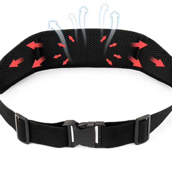 Running Waist Bag Lightweight Waterproof Reflective Strip Waist Fanny Pack Gym Sport Running Waist Pack Adjustable Elastic Strap