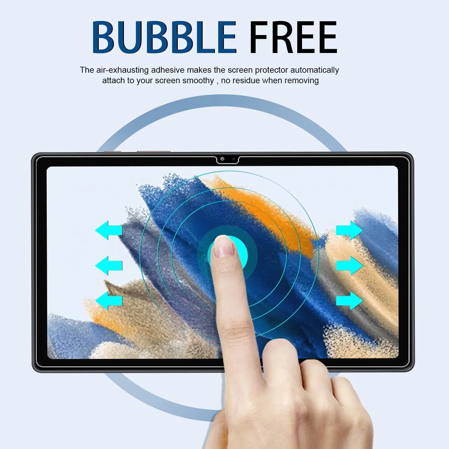 Tablet Stand Protection Flip For Samsung Galaxy Tab A8 10.5'' 2021 Cover for SM-X200 X205 Case Tri-fold Back Case for x200 Film