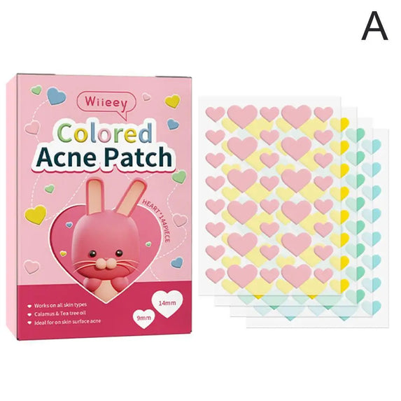 5/6ps Color Star Invisible Skin Care Patch PE Material Waterproof A Variety Of Colors To Choose