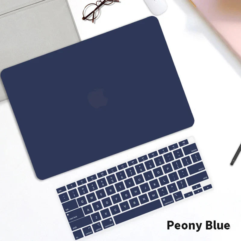 Frosted Laptop Case For 2020 Macbook Pro 13 Touch Bar A2159 A2289 A2338 Air 13 inch A2337 A2179 A1932 A1466 With Keyboard Cover