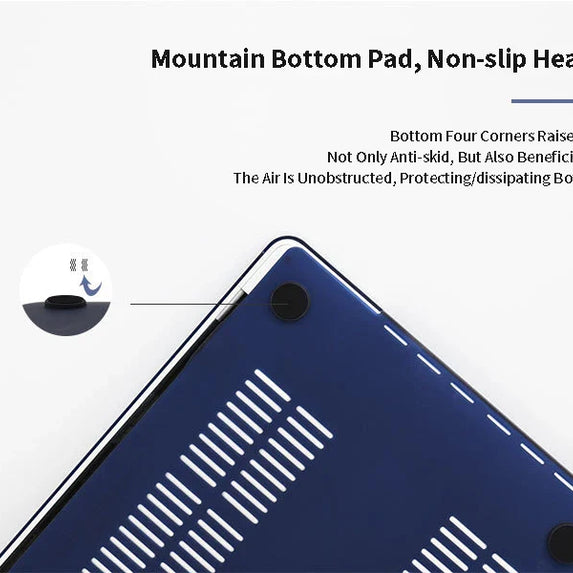 Frosted Laptop Case For 2020 Macbook Pro 13 Touch Bar A2159 A2289 A2338 Air 13 inch A2337 A2179 A1932 A1466 With Keyboard Cover