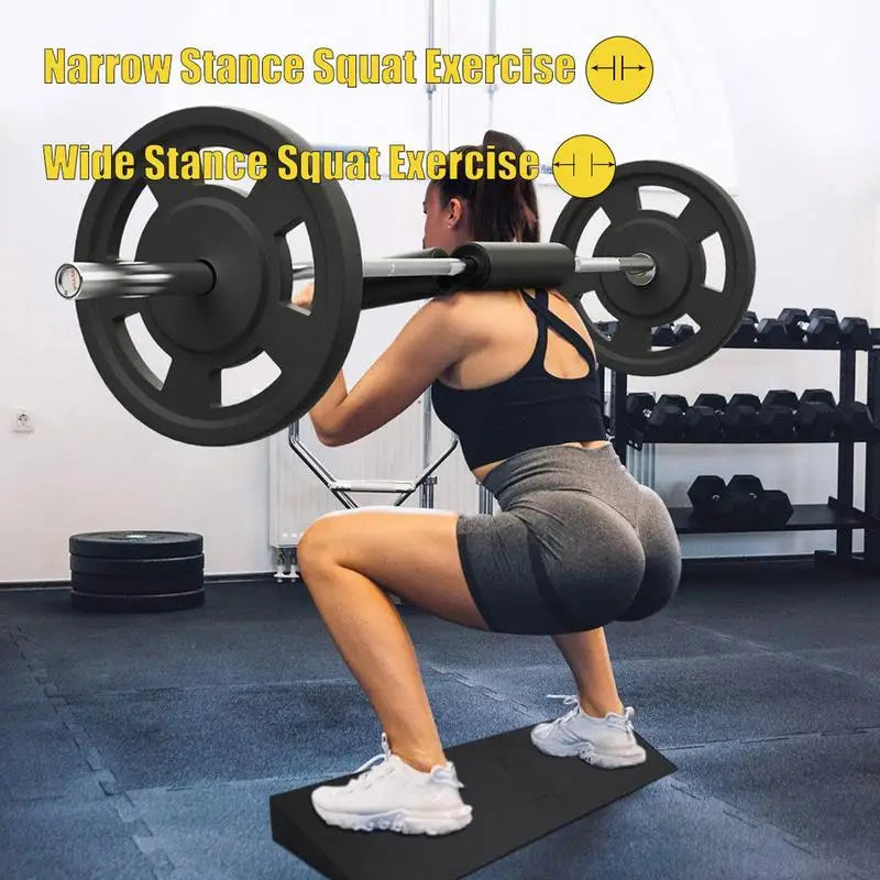 Squat Wedge Block Calf Wedge Stretching Block Detachable Foot Exercise Wedge Block Non-slip Calf Wedge Stretching Block For Foot