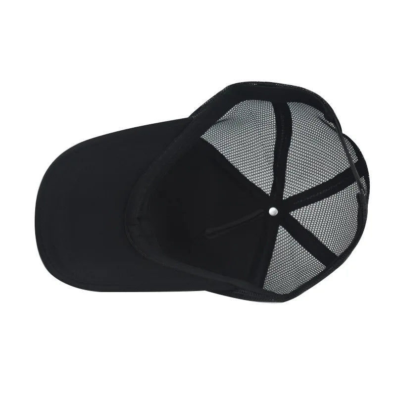 SLECKTON Custom LOGO Embroidery Baseball Cap for Women and Men DIY Print Mens Mesh Cap Fashion Summer Sun Hat Unisex Wholesale