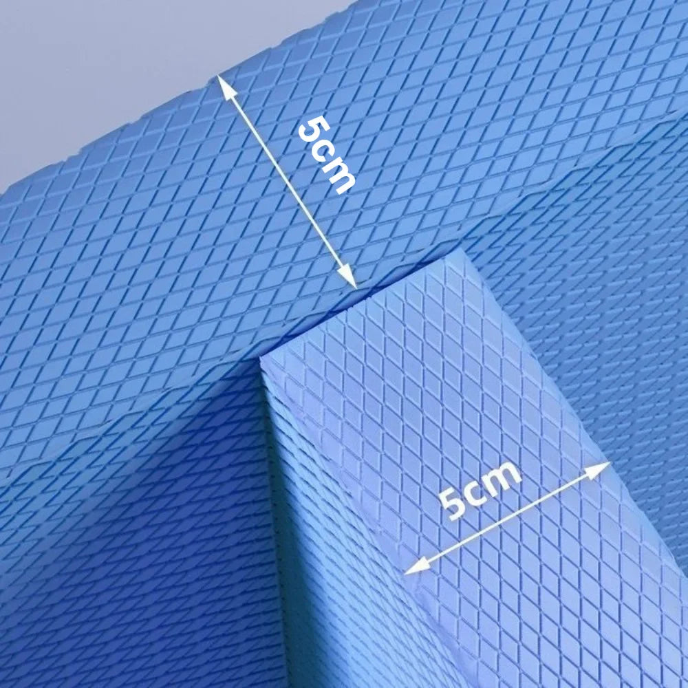 TPE Yoga Balance 5cm Mat Fitness Yoga Equipment Adult Plank Kneeling Mat Yoga Core Training Thickened Cushioned Exercise Mat