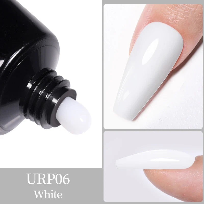 UR SUGAR 15ml Nail Extension Gel Soak Off UV LED Acrylic Crystal White Clear Nude Gel Nail Polish UV Construction Gel