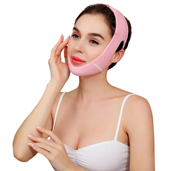 Thin Face Bandage V Face Lift Tightening Mask Facial Wrinkles Anti Sagging Facial Shaping Face Shield Improvement Double Chin