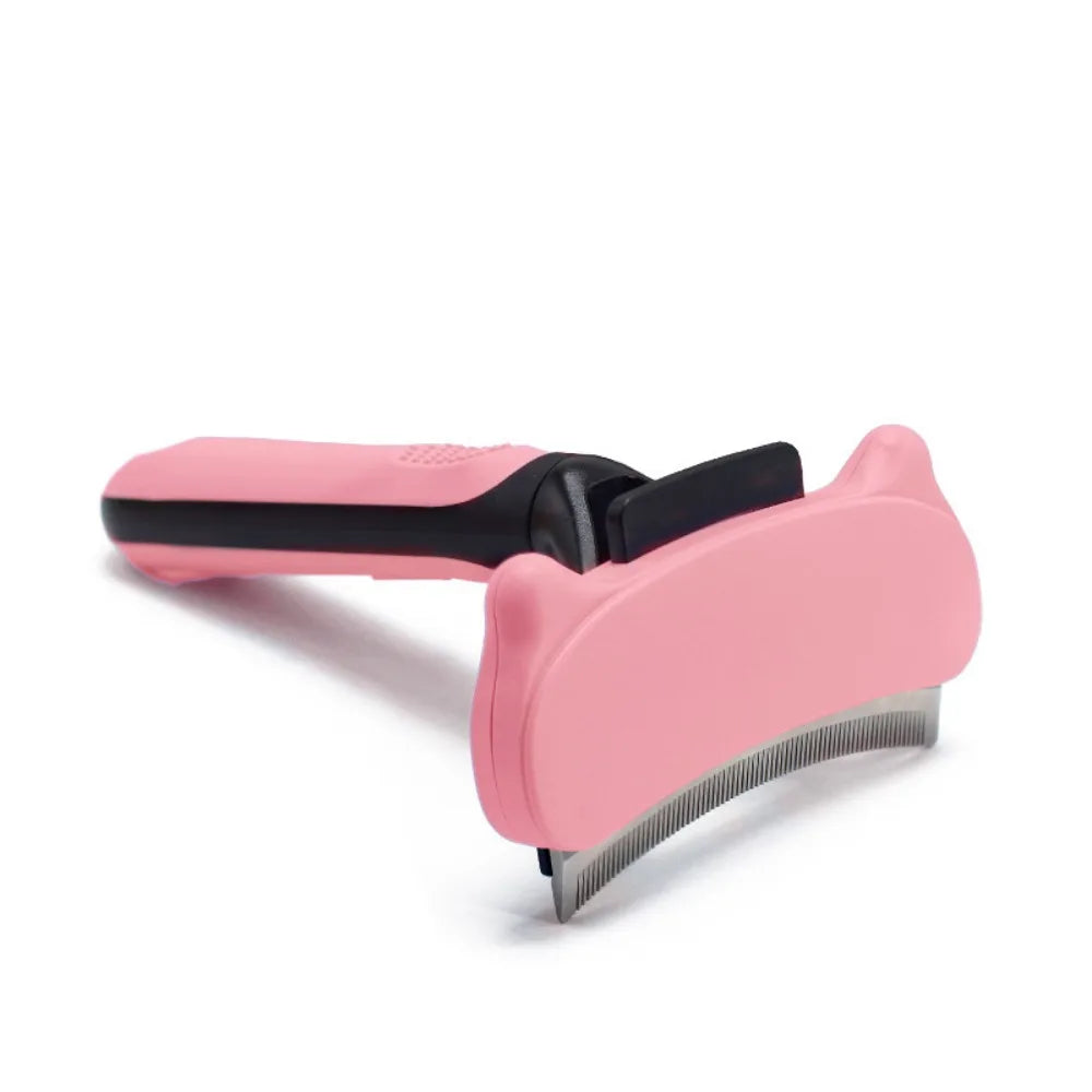 Removes Undercoat Cat Hair Removal Comb Dense Tooth Open Knot Dog Grooming Shedding Tools Gentle on Skin Comfortable Grip