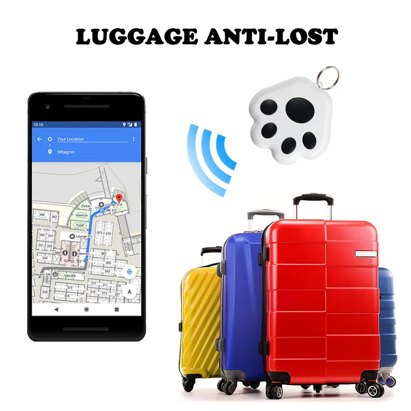 Pet Dog Cat Children's Intelligent Anti Loss Device Bluetooth 5.0 Mobile Phone Two-way Alarm Car Wallet Keychain Accessories