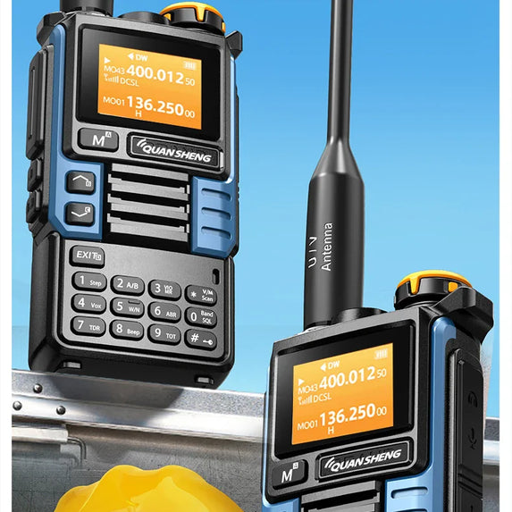 Quansheng UV-K6 Upgrade UV-K5 (99) Interphone 5W Air Band Radio Tyep C Charging UHF VHF DTMF FM Scrambler NOAA Wireless Frequenc
