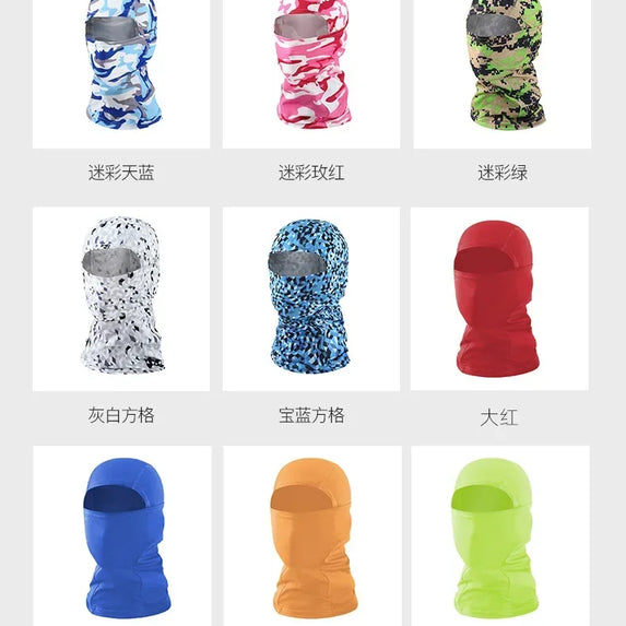 Camouflage Balaclava Full Face Mask Ski Bike Cycling Hunting Head Cover Scarf Blaclava Cap Bandanas Men