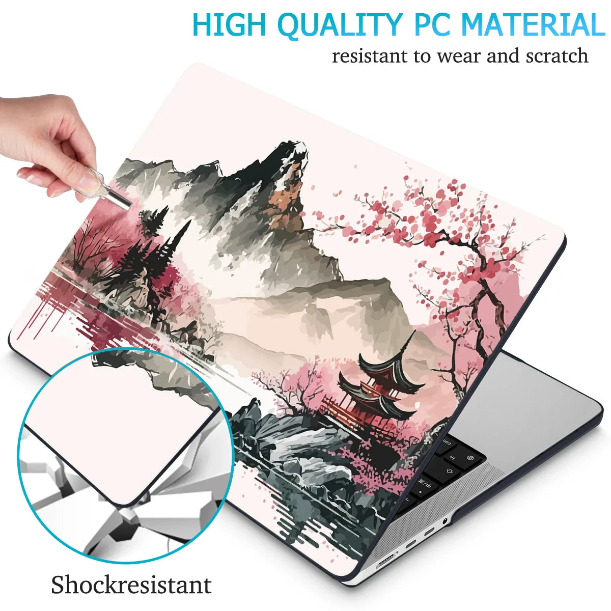 Unique Traditional Hard case for Macbook 2025 M4 A3240 Pro 14 16 M3 2024 M2 Air 13 A2681 Air 15 A2941 2023 Pro 13 A2338 M1 A2337