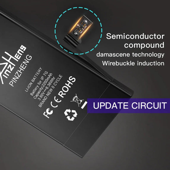 PINZHENG Battery For iPhone X XR XS 11 12 13 Mini Max Pro Promax Real High Capacity Replacement Bateria Warranty One Year