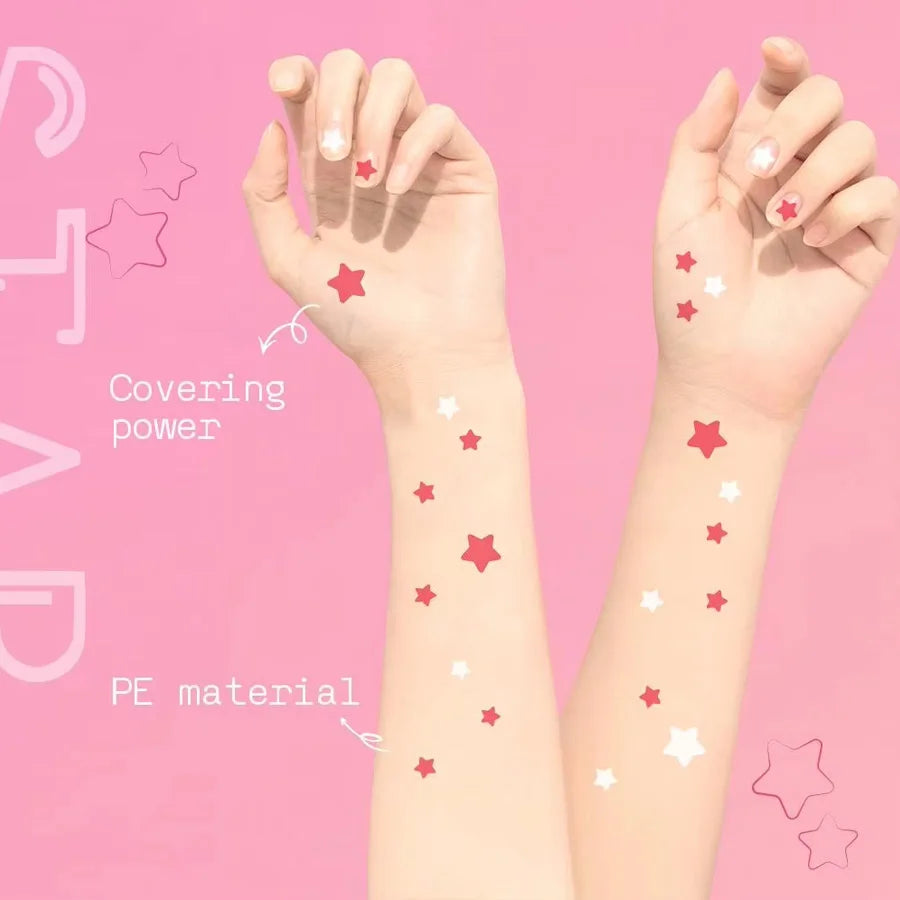 40/200Pcs Repair Acne Patch Fade Blemishes Pimple Marks Closed Acne Blemishes Hydrocolloid Star Shaped Cover Acne Pimple Patch