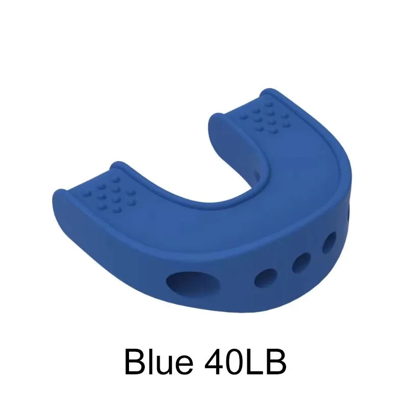 Silicone U Shape Jaw Line Exerciser Muscle Trainer Face Facial Neck Toning Jawline Jaw Chew Double Chin Reducer 40/50/60LBS