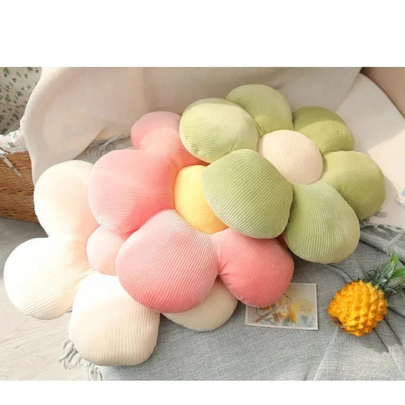 6 Styles Sunflower Pillows Small Daisy Cushions Petals Flowers Cute Birthday Gifts 40cm Home Decorations Bedroom Office Supplies