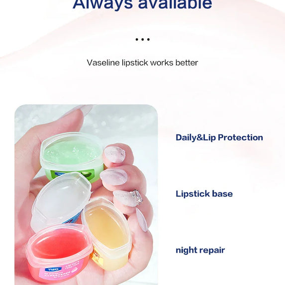 4/6/8pcs Moisturizing Lip Balm Set Whitening Moisturizing Base Natural Plant Base Moisturizing Crack Lip Care Jelly Moisturizer