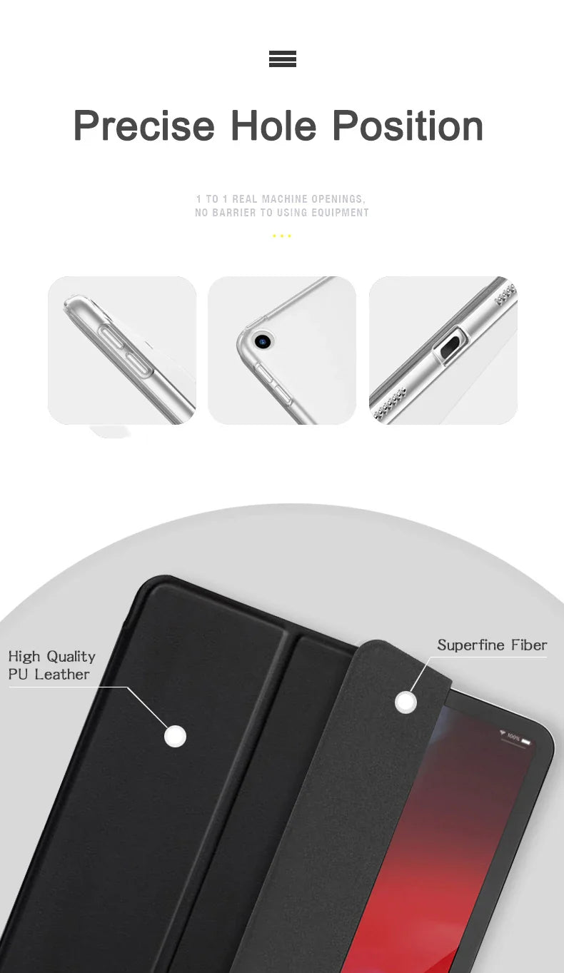 Tablet Stand Protection Flip For Samsung Galaxy Tab A8 10.5'' 2021 Cover for SM-X200 X205 Case Tri-fold Back Case for x200 Film
