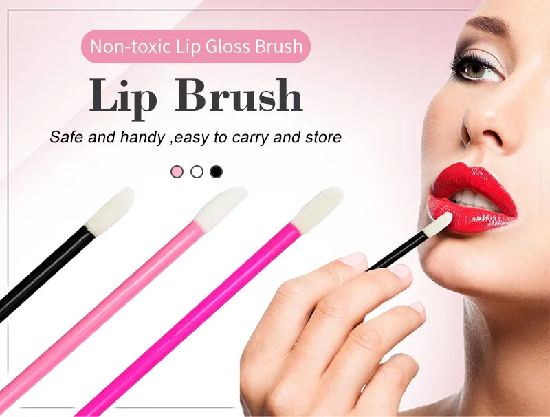 wholesale 50/100pcs Disposable Eyelash Brush Mascara Applicator Wand Eyes Lip Cosmetics Brushes Extension Cosmetic Make up Tools