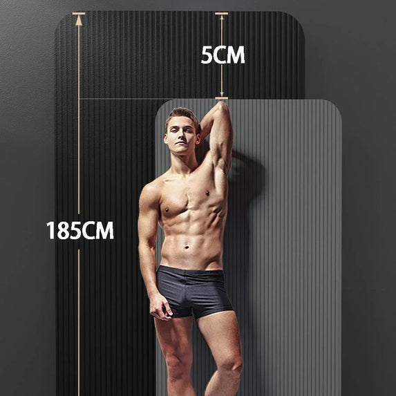 Yoga Mat Anti-skid Sports Fitness Mat Thick NBR Comfort Foam Yoga Matt For Exercise Yoga And Pilates Gymnastics Mat