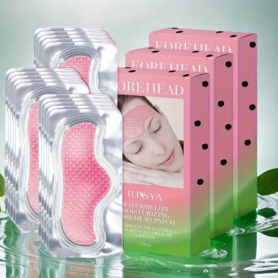5pcs/set Hydrogel Patches Film Anti Wrinkles Remove Dark Circles Nourish Mask Moisturizing Lift Firming Skin Eyes forehead Care