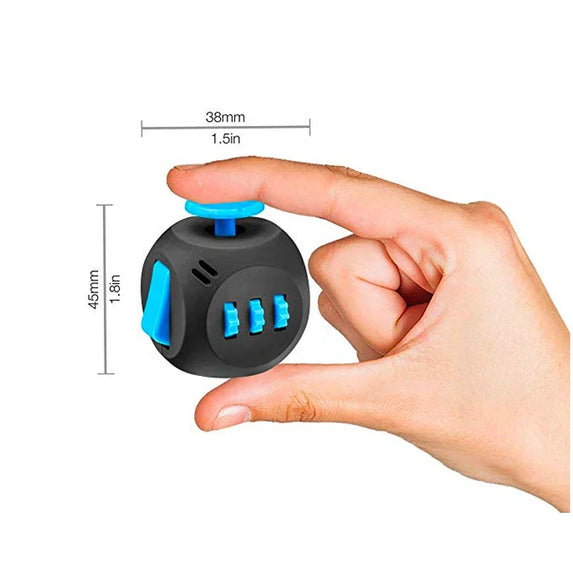 6 Sides Fidget Cube Sensory Toys For Adults and Kids with ADHD ADD OCD Autism Anxiety Anti Stress Relive EDC Hand Fidget Toys