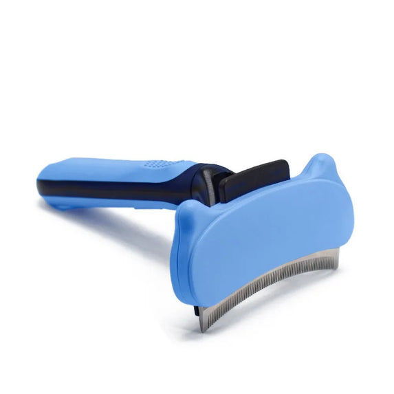 Removes Undercoat Cat Hair Removal Comb Dense Tooth Open Knot Dog Grooming Shedding Tools Gentle on Skin Comfortable Grip