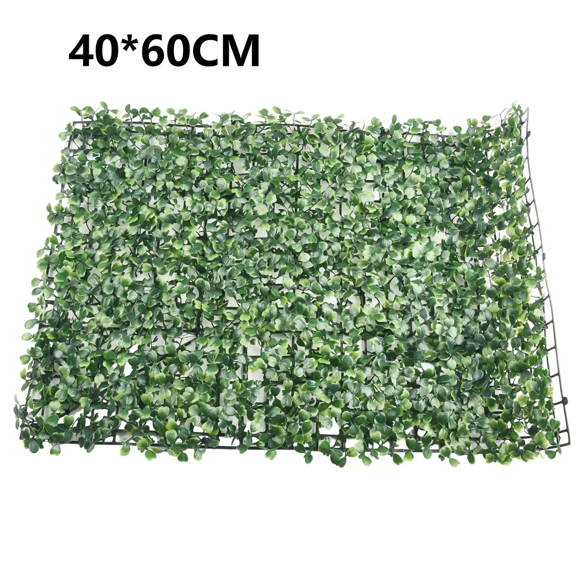 40x60cm Artificial Plant Walls Foliage Hedge Grass Mat Greenery Panels Fence Plastic Landscape Simulation Lawn Green Plants