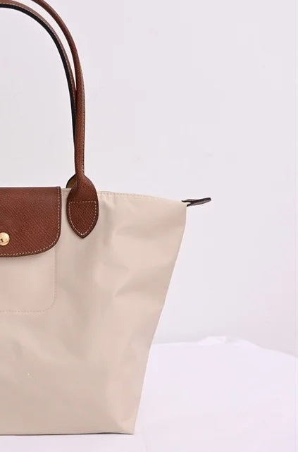 HOT Women Foldable hobo Bags Classics Lady Tote Bag Embroidered Shoulder Bags  Fashion Nylon Handbag Bag for travel