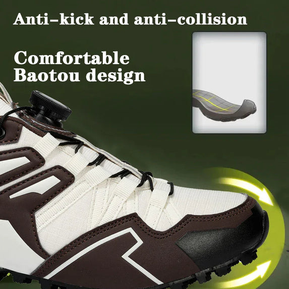 Outdoor Men Shoes Mountaineering Sports Shoes 2024 New Mesh Breathable Cycling Shoes High-Quality Men Hiking Training Shoes