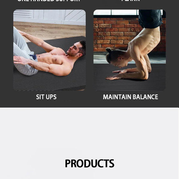 20mm Yoga Mat Extra Long and Thick Men's Specially Made High-quality Fitness Pilates Exercise and Health Fitness Mat