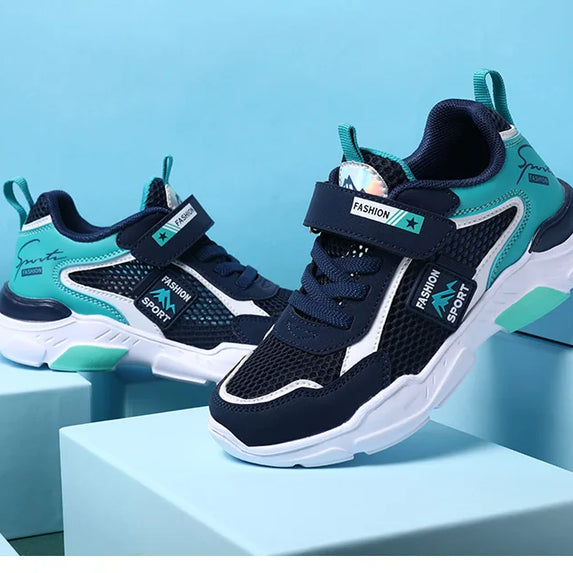 Single Net Children's Shoes Boys Sneakers Summer Breathable Non-slip Surface Girls Casual Tennis Sports Running Outdoor Shoes