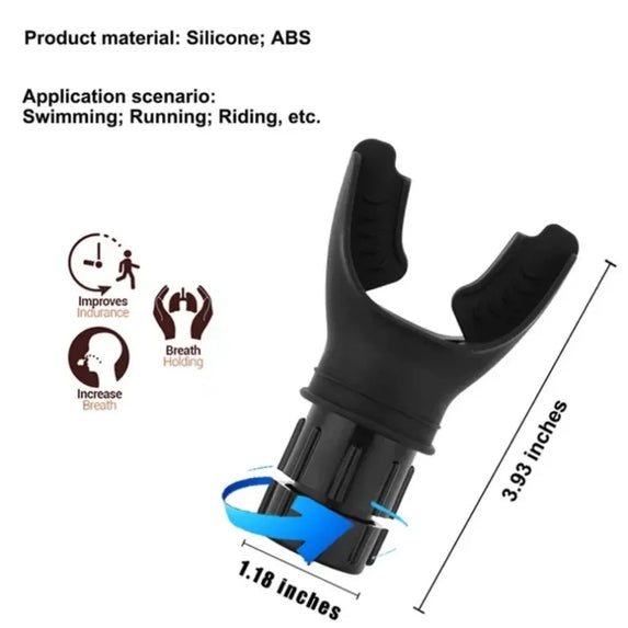 New Portable Lung Capacity Abdominal Breathing Trainer With Adjustable Resistance Lmprove Your Lung Capacity And Sleep Quality