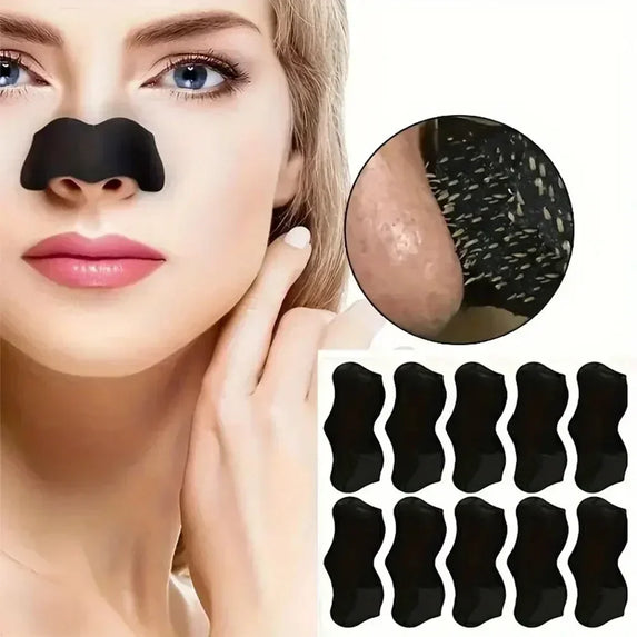 10/50/100Pcs Blackhead Remover Mask Unisex Deep Cleansing Nose Strips for Acne Shrink Pore Skin Care Strips Nose Sticker Cleaner