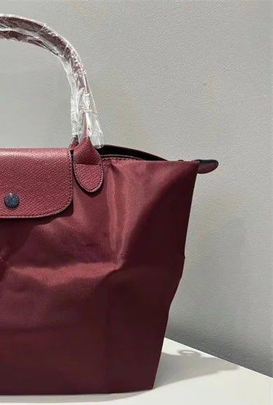HOT Women Foldable hobo Bags Classics Lady Tote Bag Embroidered Shoulder Bags  Fashion Nylon Handbag Bag for travel