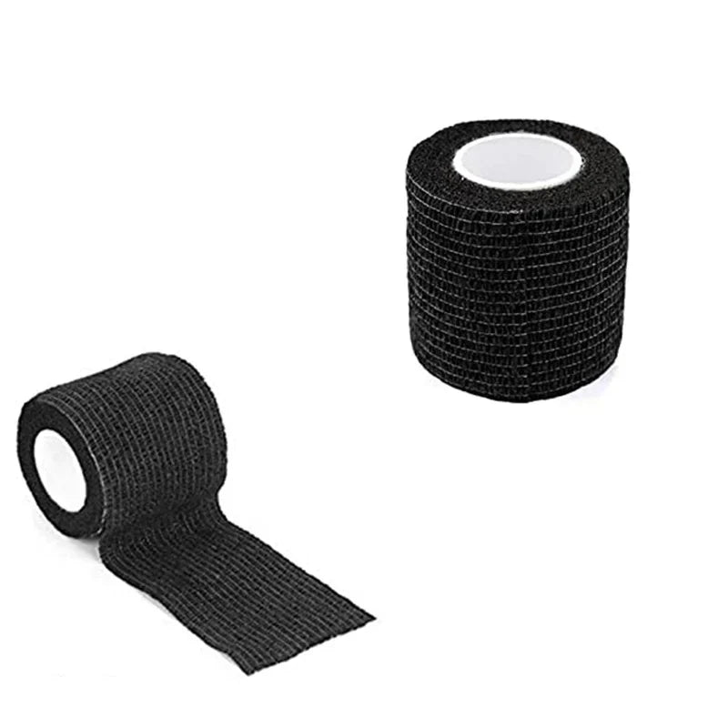 Factory  Wholesale 6/12/24/48pcs Tattoo Bandage Anti-slip Athletic Nonwoven Disposable Waterproof Self-adhesive Elastic Bandage