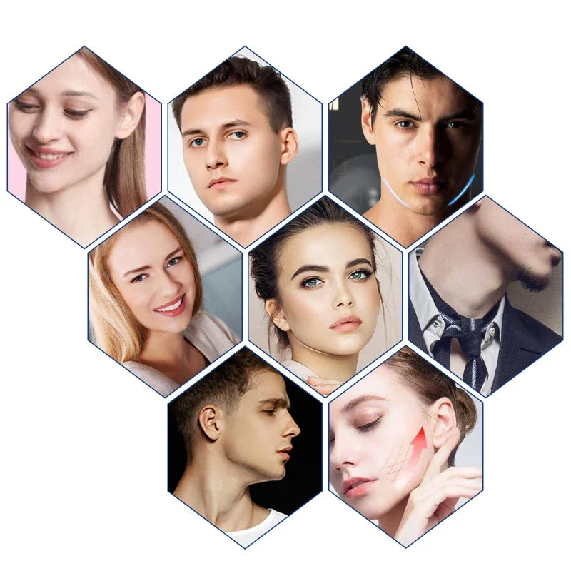 Silicone U Shape Jaw Line Exerciser Muscle Trainer Face Facial Neck Toning Jawline Jaw Chew Double Chin Reducer 40/50/60LBS